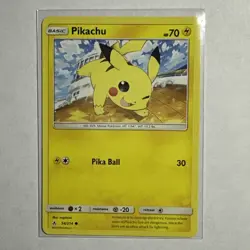 Pikachu 54/214 Common Card SM Unbroken Bonds Pokemon TCG NM - Image 1