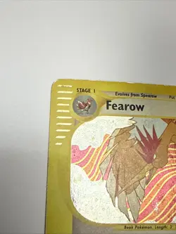 Fearow 11/165 Pokemon Card TCG Holo Expedition Base Set 2002 - Damaged - Image 2