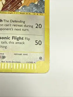 Fearow 11/165 Pokemon Card TCG Holo Expedition Base Set 2002 - Damaged - Image 5