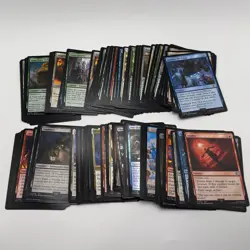Lot of 75 Magic the Gathering Cards From Spiderman Final Fantasy EOE C/U/R Foils - Image 1