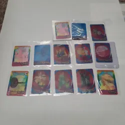 Lot of 13 Pokemon Panini 2004 Advanced Action Lenticular Cards HOLO 3D Set - Image 1