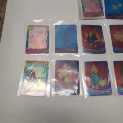 Lot of 13 Pokemon Panini 2004 Advanced Action Lenticular Cards HOLO 3D Set - Image 2