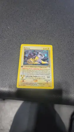Pokemon Raikou Neo Revelation 1st Edition Holo Card 13/64 - Image 5