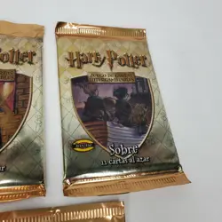 Harry Potter TCG Booster Packs Lot Of 3 Spanish Version 33 Cards 2001 New Sealed 742818140294 - Image 3