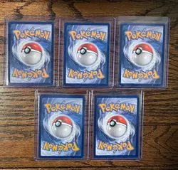 Pokemon TCG - Black Bolt/White Flare Illustration Rare LOT of 5 Cards - NM - Image 2