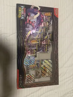 Pokemon Trading Card Games 25 Great Tusk Iron Threads Ex Premium Collection - Image 1