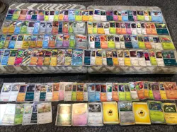 LOT 500+ POKEMON CARDS with 40+ FOILS & JAPANESE CARDS CLEAN+ 2023+ - Image 1