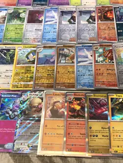 LOT 500+ POKEMON CARDS with 40+ FOILS & JAPANESE CARDS CLEAN+ 2023+ - Image 3