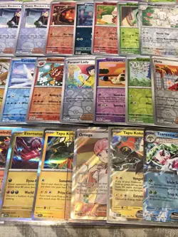 LOT 500+ POKEMON CARDS with 40+ FOILS & JAPANESE CARDS CLEAN+ 2023+ - Image 4