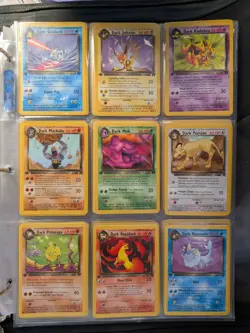 Pokemon Team Rocket 186 Bulk Card Lot - 1st Editions - No Holo - Duplicates - NM - Image 3