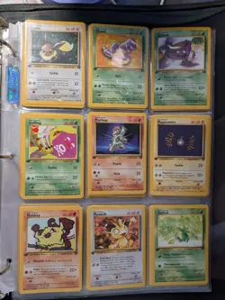 Pokemon Team Rocket 186 Bulk Card Lot - 1st Editions - No Holo - Duplicates - NM - Image 5