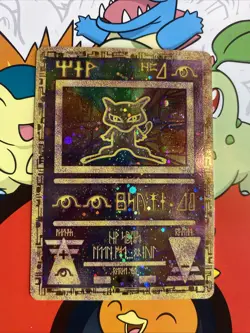 Ancient Mew 2000 Pokemon Movie Promo Card LP/NM Swirl 2x - Image 1