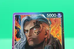 One Piece Card Game King OP08-057 L Leader Alternate Art Parallel - Image 2