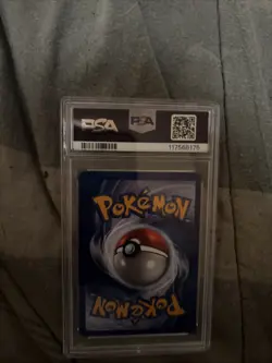 Pokemon 2007 Mysterious Treasures Rampardos Holo Card 33/123 PSA 8 - Image 2