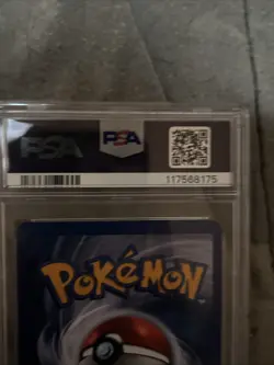 Pokemon 2007 Mysterious Treasures Rampardos Holo Card 33/123 PSA 8 - Image 3