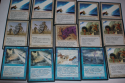 MTG 15 ICE AGE Sacred boon white blue playset ray of command magic cards - Image 2