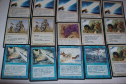 MTG 15 ICE AGE Sacred boon white blue playset ray of command magic cards - Image 3