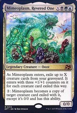 Mimeoplasm, Revered One Non- Foil M Aetherdrift 214 NM - Image 1