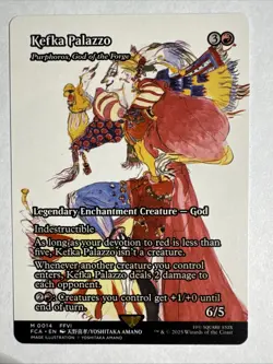 Kefka Palazzo - Purphoros, God of the Forge (Showcase) 0014 Magic the Gathering - Image 1