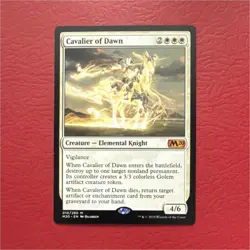 Cavalier of Dawn - Core Set 2020 (M20) Mythic White Creature Regular - Image 1