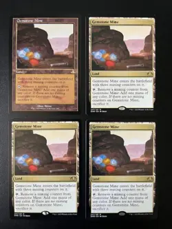 MTG- Gemstone Mine x4 - Dominaria Remastered - Image 1
