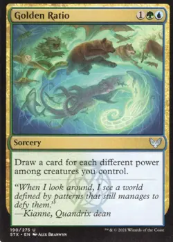 GOLDEN RATIO 190/275 STRIXHAVEN SOM MTG MAGIC NM (yourdeckbuilder) - Image 1