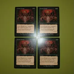 Vicious Hunger x4 Nemesis 4x Playset Magic the Gathering MTG - Image 1