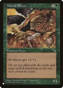 Muscle Sliver - Retro Frame The List LP MTG - Image 1