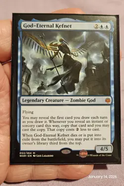 🔥 MTG - God-Eternal Kefnet - War of the Spark WAR Mythic #053 Regular NM 🔥 - Image 1