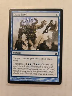 Dizzy Spell - Ravnica City of Guilds - MP - Common - Instant - MTG - Image 1