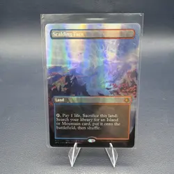 Scalding Tarn (Borderless) (Dragonscale Foil) Special Guests Foil NM - Image 1