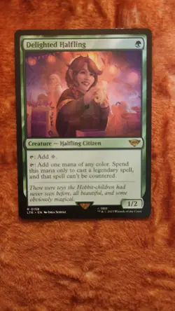 Delighted Halfling Universes Beyond: the LOTR: Tales of Middle-Earth NM R 0158 - Image 1