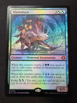 Wistfulness - FOIL - Lorwyn Eclipsed Mythic Rare MTG #252 - NM - Image 1