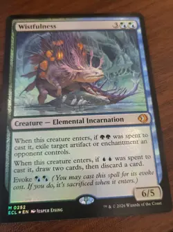 FOIL Wistfulness Lorwyn Eclipsed Magic MTG NM - Image 2