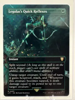 Near Mint Legolas's Quick Reflexes (Borderless) Regular - Image 1