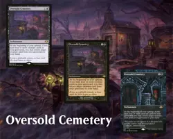 Oversold Cemetery - [SELECT] - (FOIL & Non-FOIL) - Dominaria Remastered MTG - Image 1