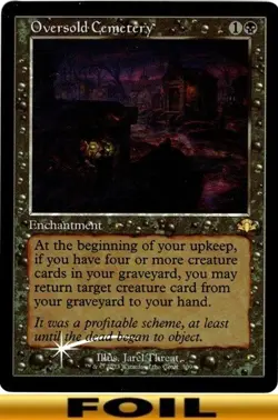 Oversold Cemetery - [SELECT] - (FOIL & Non-FOIL) - Dominaria Remastered MTG - Image 3