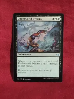 1 x Underworld Dreams - Foil - Theros Beyond Death - Light Play - MTG - Image 3