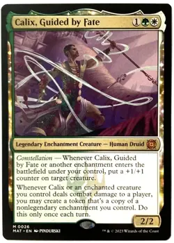 FOIL Calix, Guided by Fate (Mythical) March of the Machine: The Aftermath 0026 - Image 1