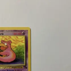 Pokemon TCG Slowbro Fossil 43/62 1st Edition Uncommon Regular 60 HP 1999 - Image 3