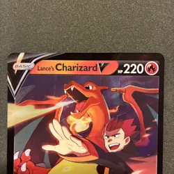Pokemon Celebrations 25th Anniversary Lance's Charizard v Promo SWSH133 NM - Image 2