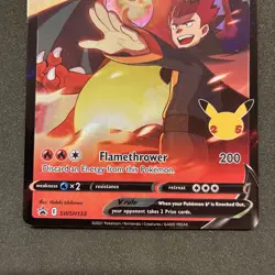 Pokemon Celebrations 25th Anniversary Lance's Charizard v Promo SWSH133 NM - Image 3