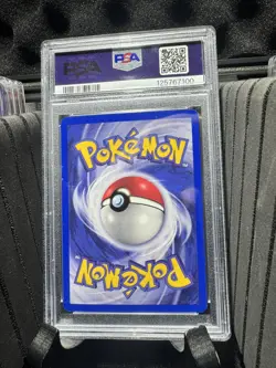 2000 POKEMON GYM HEROES HOLO #12 ROCKET'S MOLTRES PSA 8 - Image 4