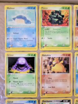 Pokemon e-Reader/E-Series 25 Lot Poochyena, Koffing, Pineco, Horsea, Skitty (MP) - Image 3