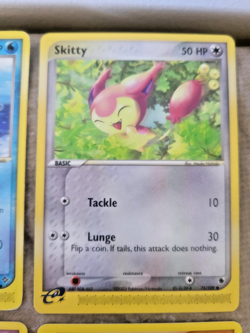 Pokemon e-Reader/E-Series 25 Lot Poochyena, Koffing, Pineco, Horsea, Skitty (MP) - Image 5