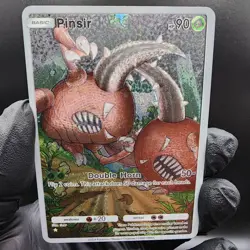 Pokemon Pinsir Pocket TCG Custom Made Fan Art Holo With Texture - Image 1