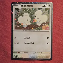 Pokemon Paldea Adventure Chest Promo: Tandemaus 167/193 - NM - Image 1
