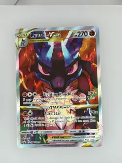 2019 Pokemon SWSH Black Star Lucario VSTAR SWSH291 NM - Image 1