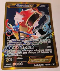 Gyarados EX 123/122 Secret Rare Full Art 2016 Pokemon XY Breakpoint - Image 1