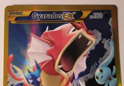 Gyarados EX 123/122 Secret Rare Full Art 2016 Pokemon XY Breakpoint - Image 5